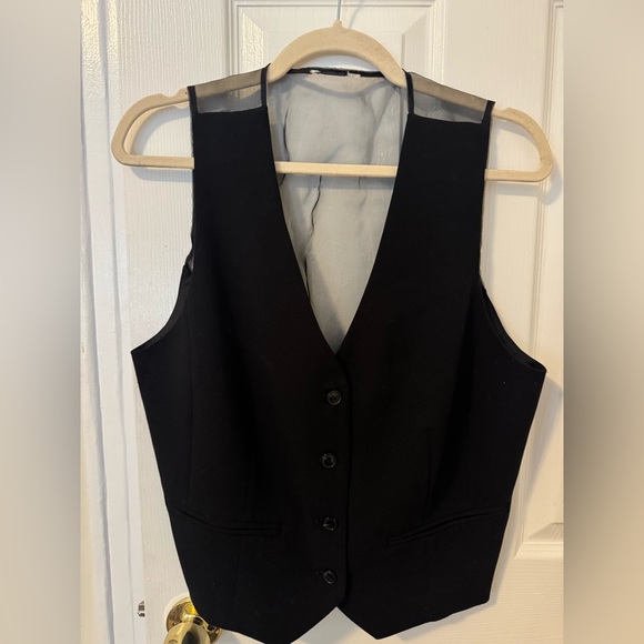 Organza Back Vest Maeve Anthropologie EUC L - Picture 6 of 8